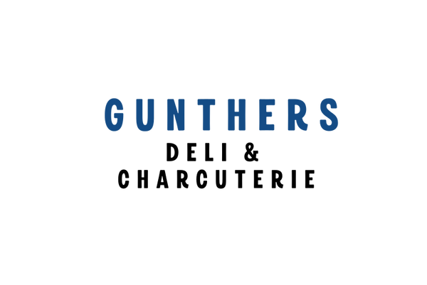 Gunthers Deli & Charcuterie logo on a white background