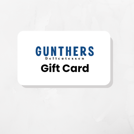 Gunthers Gift Card