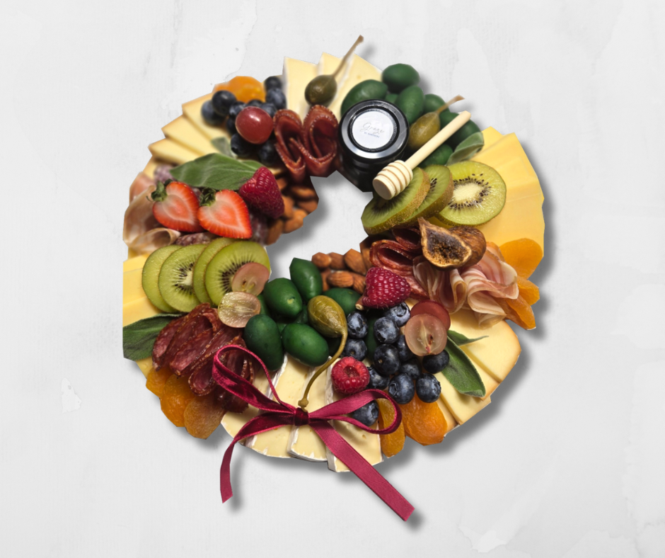 Holiday Charcuterie Wreath
